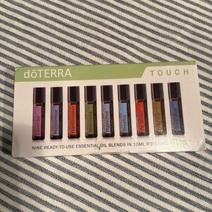 Doterra Touch Kit. 9-10ml bottles. Never Opened